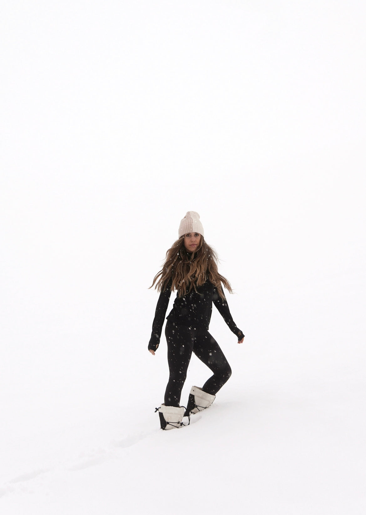 Snow day - Two toned beanie / Winter hat