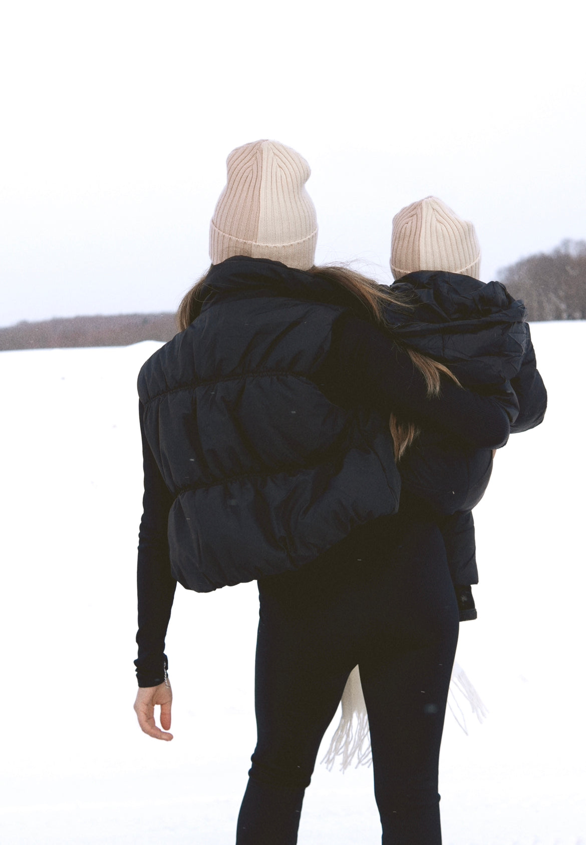 Snow day - Two toned beanie / Winter hat (Kids)