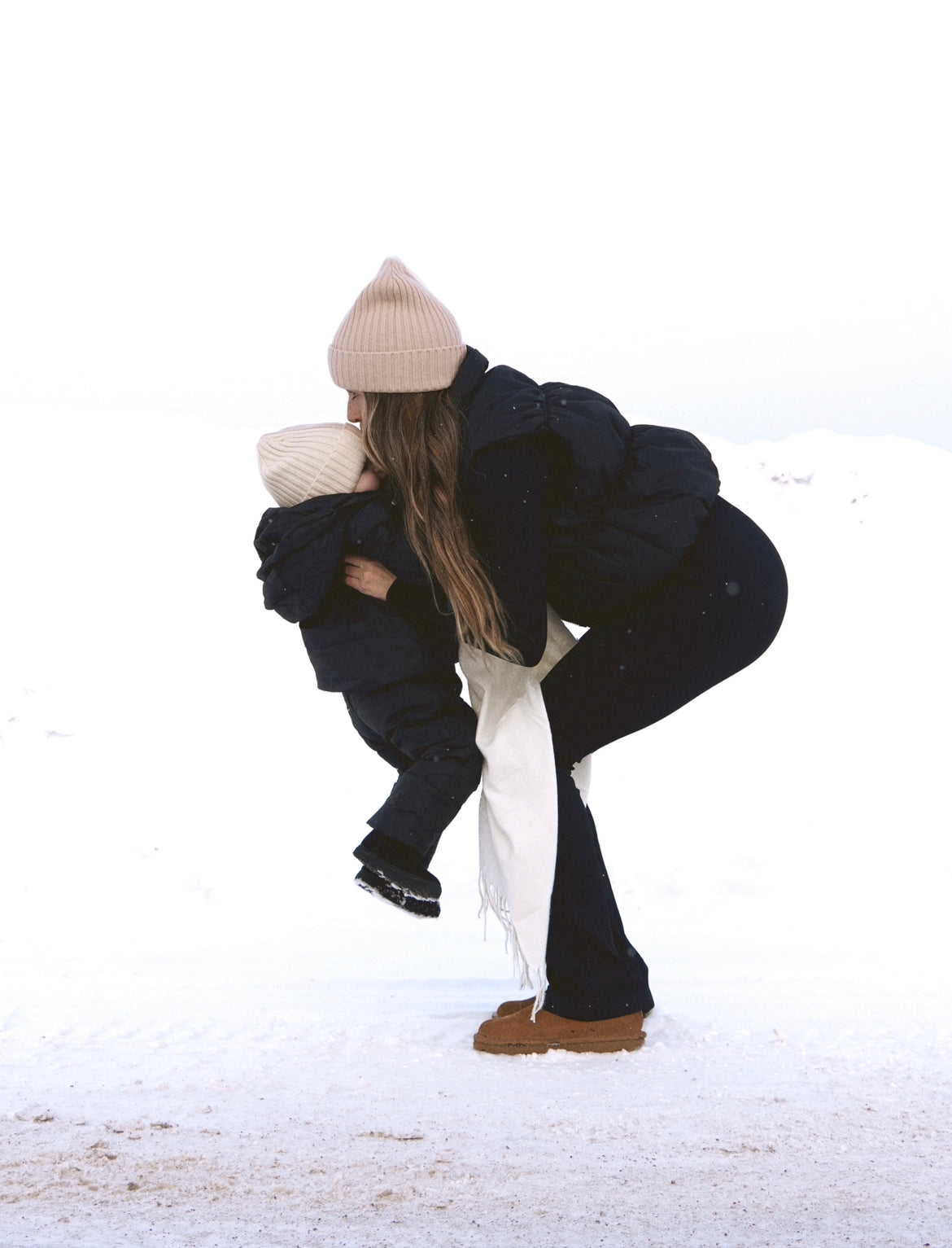 Snow day - Two toned beanie / Winter hat (Kids)