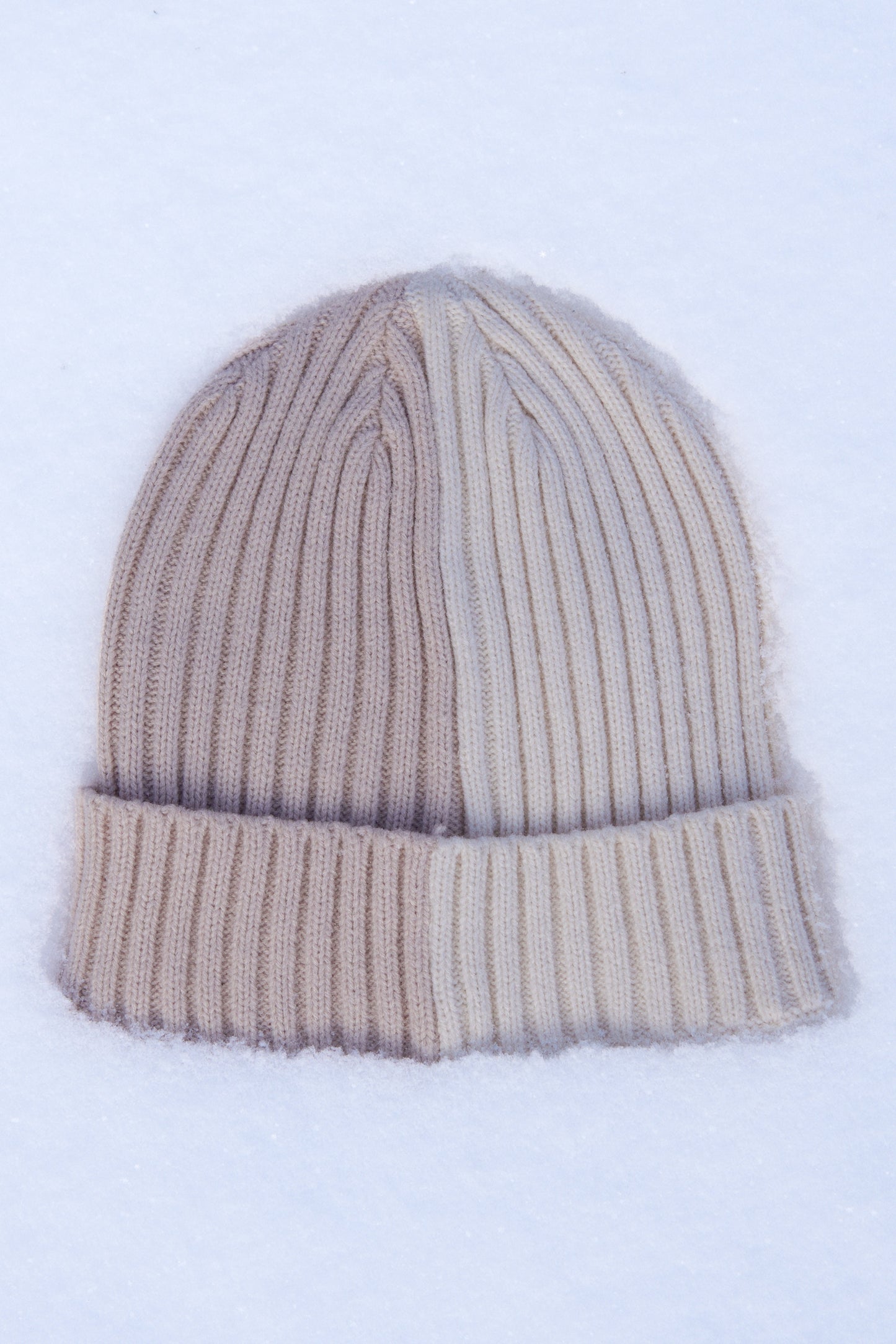 Snow day - Two toned beanie / Winter hat (Kids)