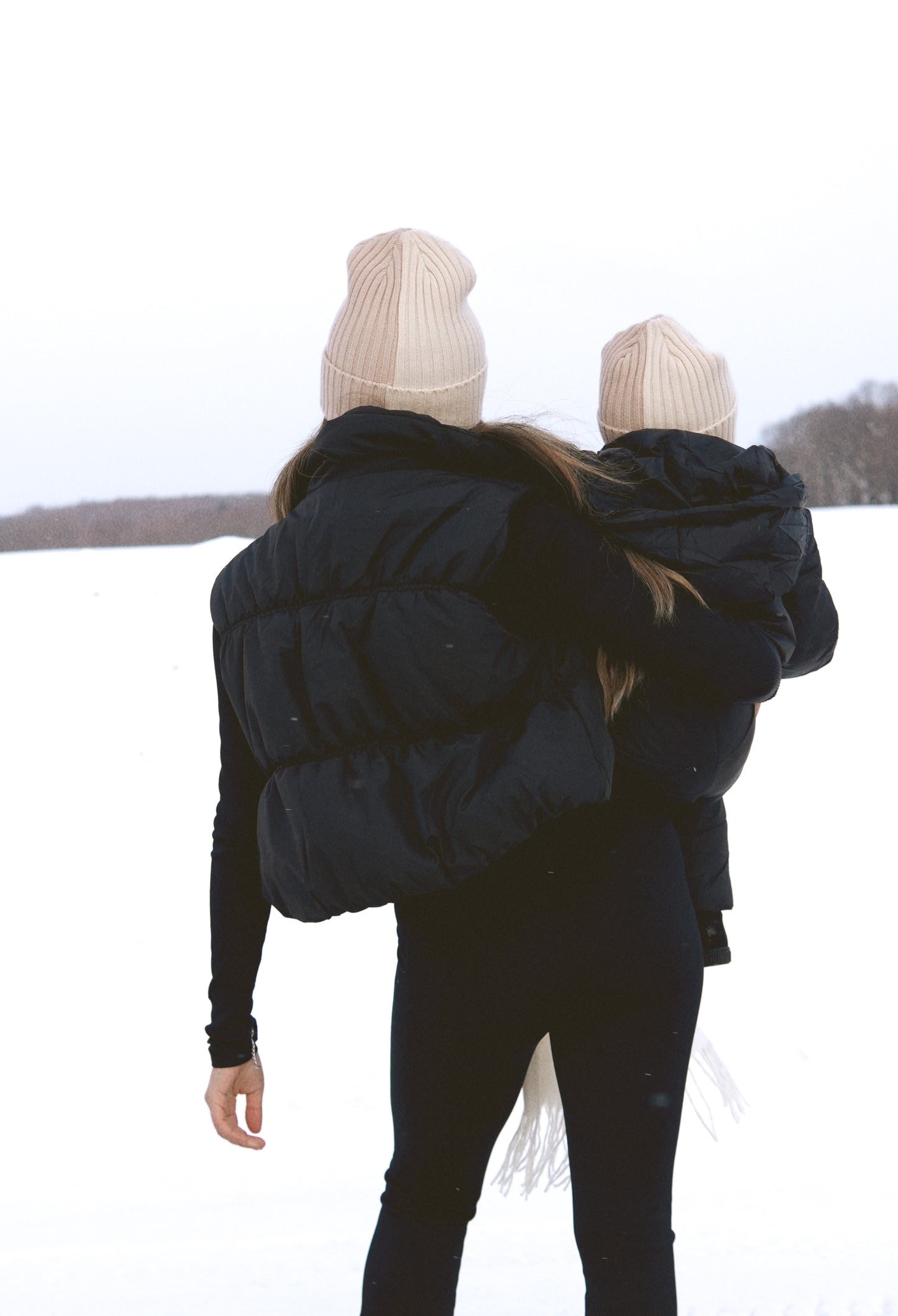 Snow day - Two toned beanie / Winter hat