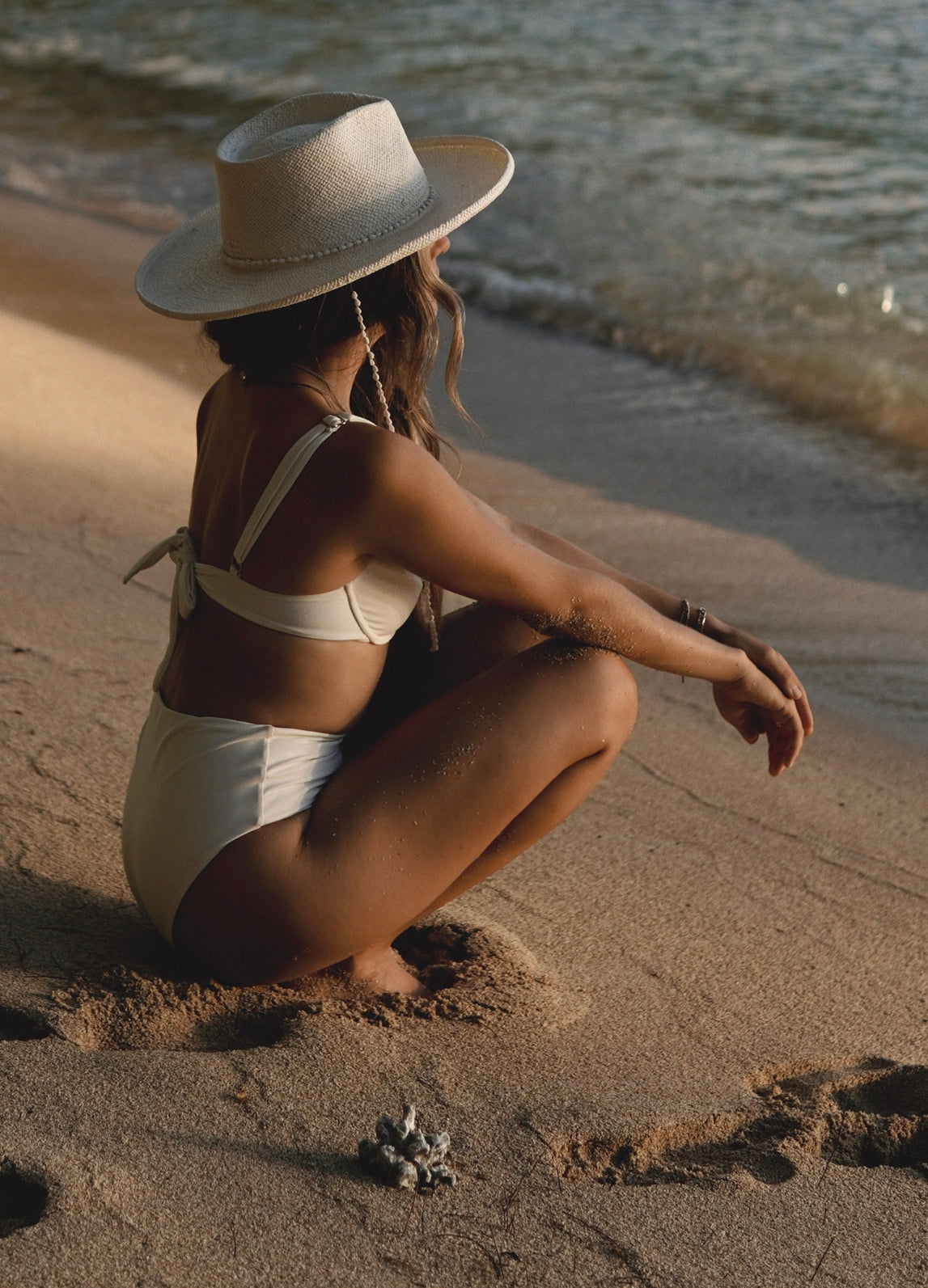 seashell straw beach hat, shell sun hat, white straw hat