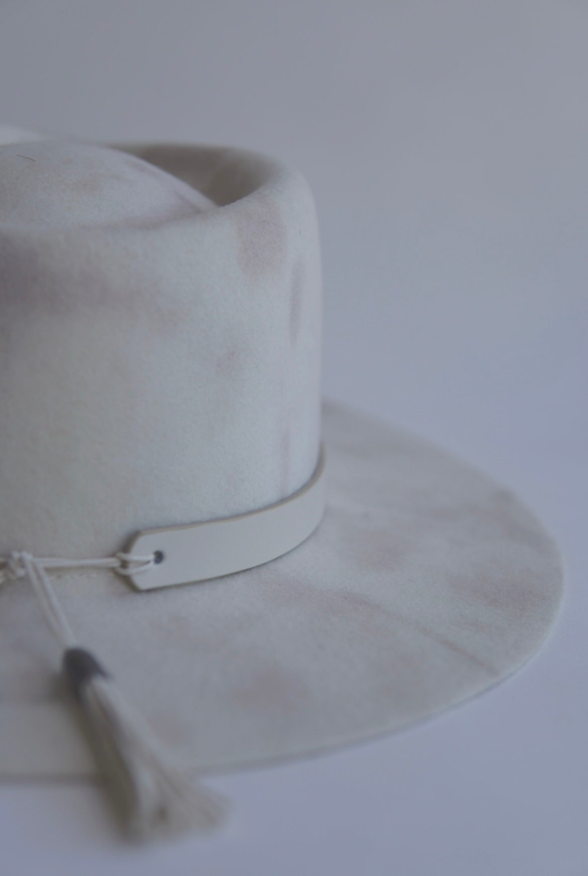 Bohemian Band leather hat band - Augustine Hat Co. Leather hat band, hat accessory 