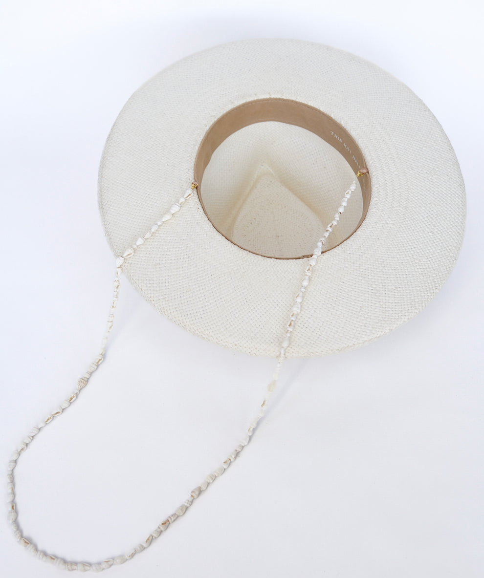 Aqua Women's Grosgrain Trim Floppy Straw Hat
