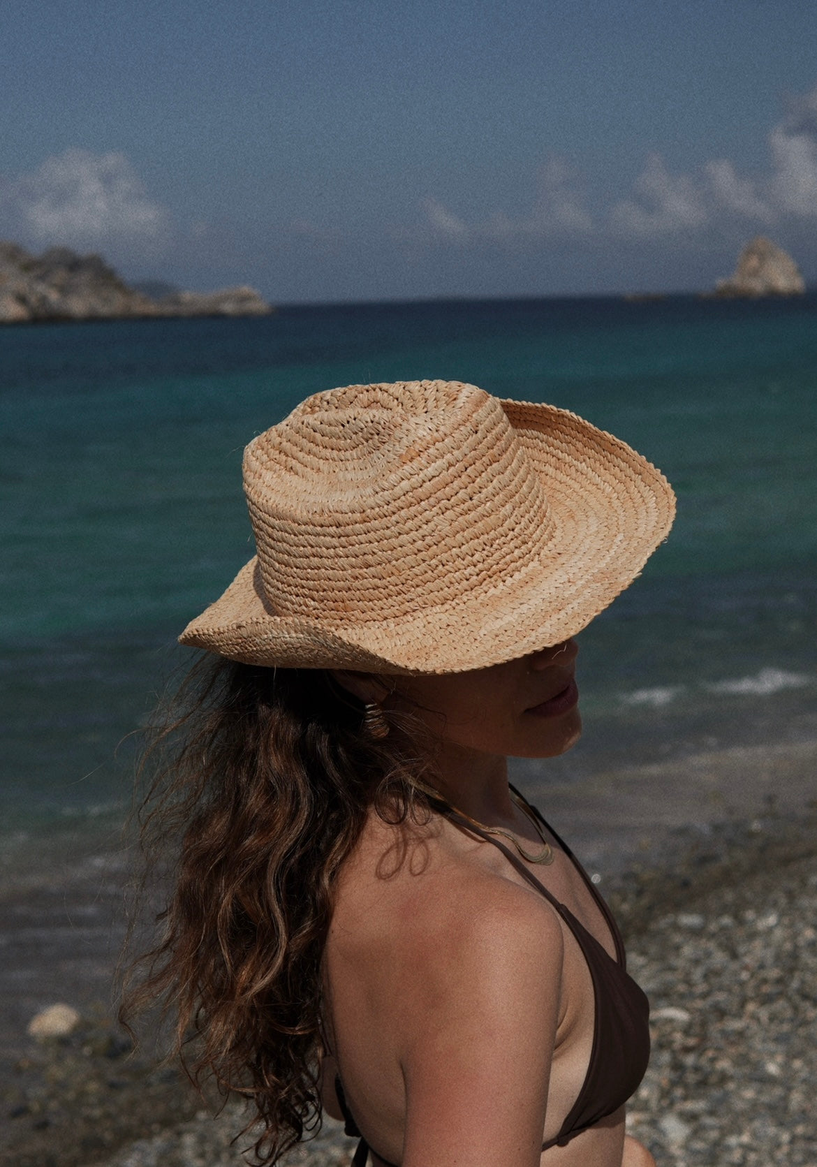 Milly - Raffia Cowboy Hat